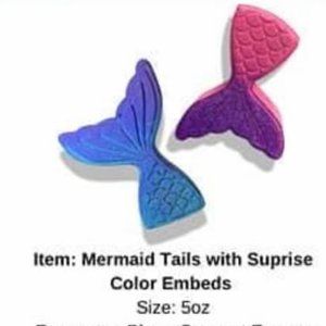 Mermaid Tail Bath Bombs